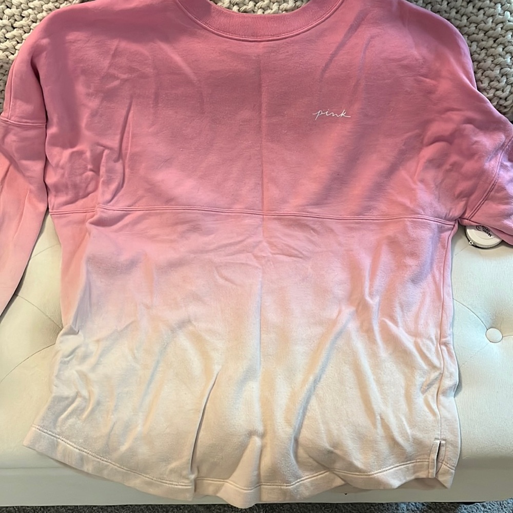 Ombré pink sweatshirt
